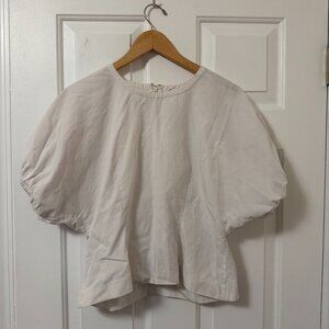 Club Monaco Women's White Blouse